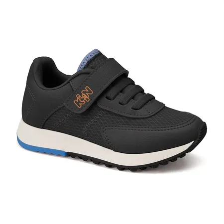 Tênis Infantil Casual Klin New Sport Mini Com Elástico E Fita Aderente