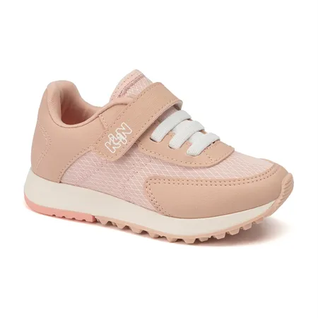 Tênis Infantil Casual Klin New Sport Mini Com Elástico E Fita Aderente