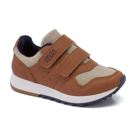 Tênis Infantil Klin Walk Mini Em Tiras Aderentes