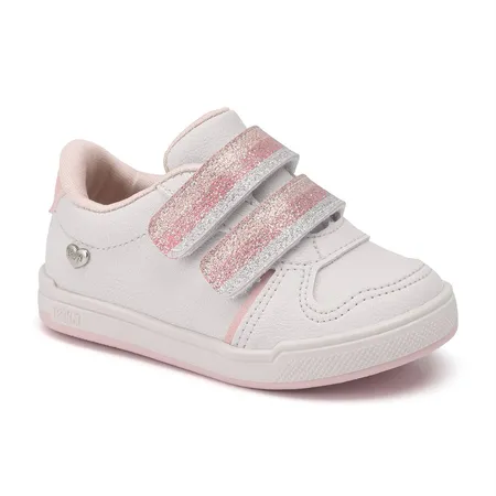 Tênis Para Bebê Menina Klin Moon Baby Lilás Com Glitter