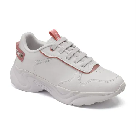Tênis Infantil Feminino Chunky Klin Hype Cor Única Em Elástico
