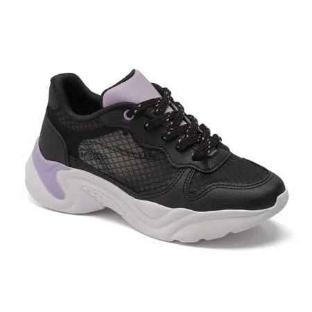 Tênis Infantil Feminino Klin Hype Transparente Estilo Chunky
