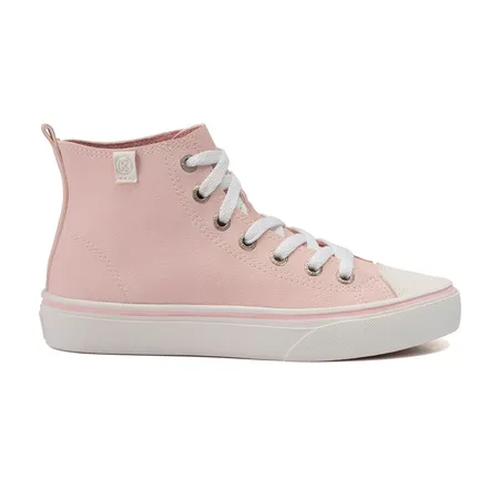 Tênis Infantil Casual Cano Alto Infantil Klin Freestyle Kids Em Cadarço Material Em Couro Sintético Tênis Infantil Casual Cano Alto Infantil Klin Freestyle Kids Em Cadarço Material Em Couro Sintético