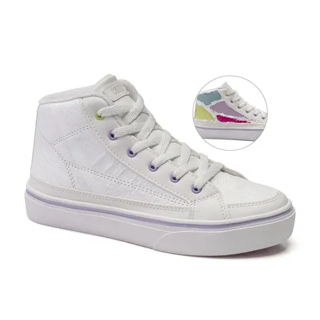 Tênis Infantil Casual Klin Freestyle Surprise Kids Cano Alto