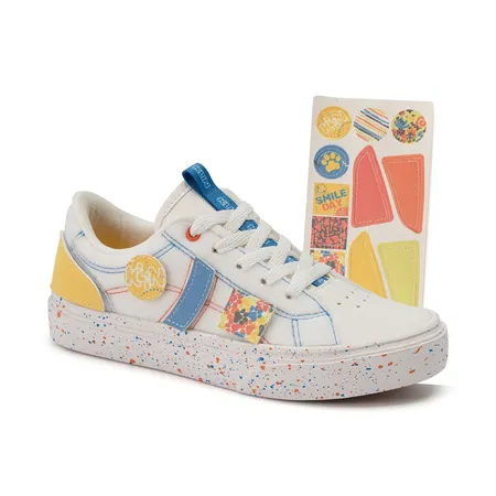 Tênis Infantil Feminino Personalizável Klin Freestyle Kids Com Stickers