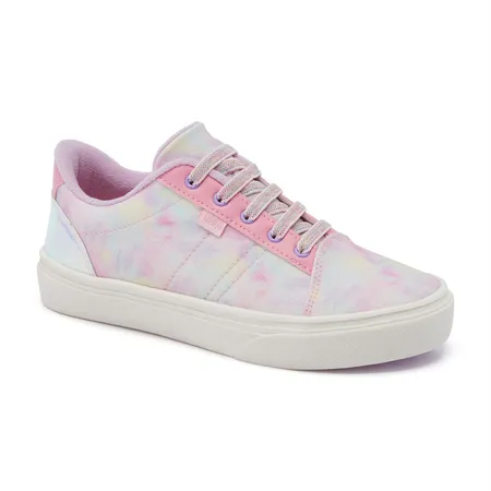 Tênis Infantil Feminino Klin Coleção Emoções Freestyle Kids Tie Dye Em Elástico