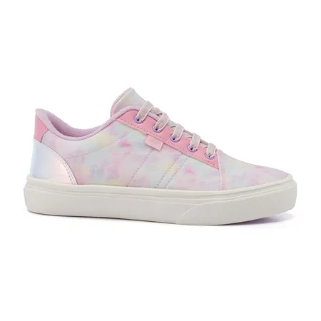 Tênis Infantil Feminino Klin Coleção Emoções Freestyle Kids Tie Dye Em Elástico Tênis Infantil Feminino Klin Coleção Emoções Freestyle Kids Tie Dye Em Elástico