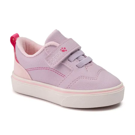 Tênis Para Bebê Casual Klin Freestyle Baby Colorido Em Elástico E Fitas Aderentes