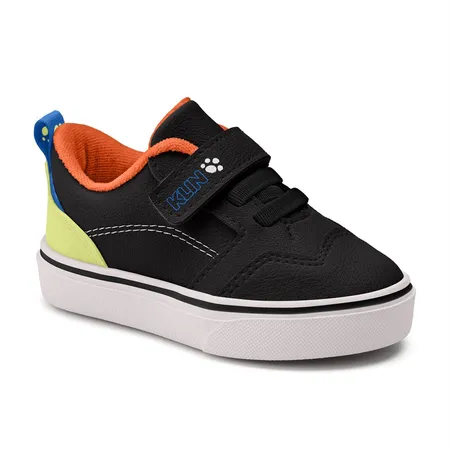 Tênis Para Bebê Casual Klin Freestyle Baby Colorido Em Elástico E Fitas Aderentes