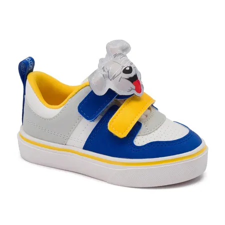 Tênis Infantil Sensorial Klin Freestyle Baby Com Squish Do Klin Em Fitas Aderentes Com Acessório