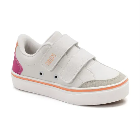 Tênis Infantil Básico Klin Freestyle Mini Street Com Fitas Aderentes