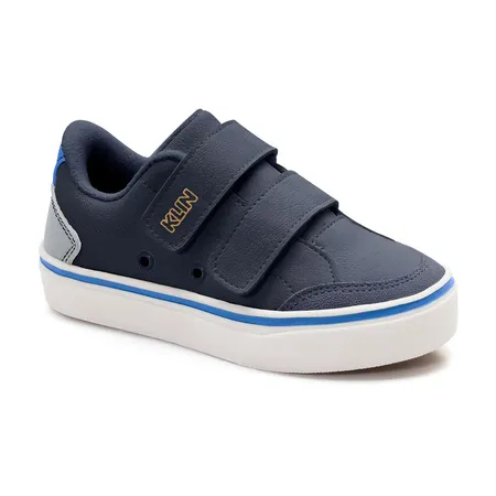 Tênis Infantil Básico Klin Freestyle Mini Street Com Fitas Aderentes