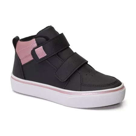 Tênis Infantil Cano Alto Com Fixação Aderente Klin Mini Style
