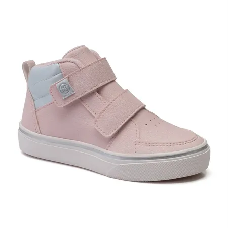 Tênis Infantil Cano Alto Com Fixação Aderente Klin Mini Style