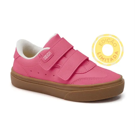 Tênis Infantil Klin Freestyle Mini Cores Vibrantes Em Fitas Aderentes