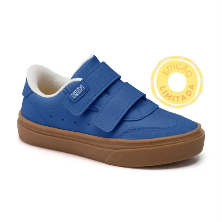 Tênis Infantil Klin Freestyle Mini Cores Vibrantes Em Fitas Aderentes