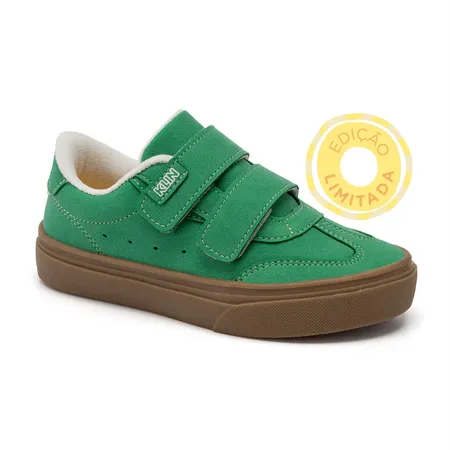 Tênis Infantil Klin Freestyle Mini Cores Vibrantes Em Fitas Aderentes