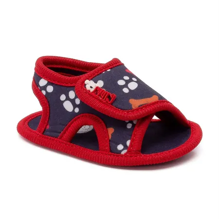 Sandália Com Estampas Infantil Klin Biju