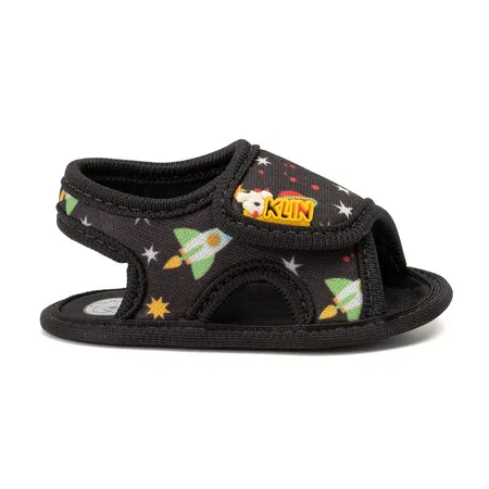 Sandália Com Estampas Infantil Klin Biju Sandália Com Estampas Infantil Klin Biju