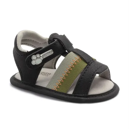 Sandália Masculina Para Bebê Klin Biju