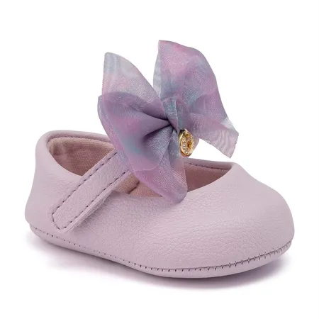 Sapatilha Para Bebê Klin Chantilly Laço Tule