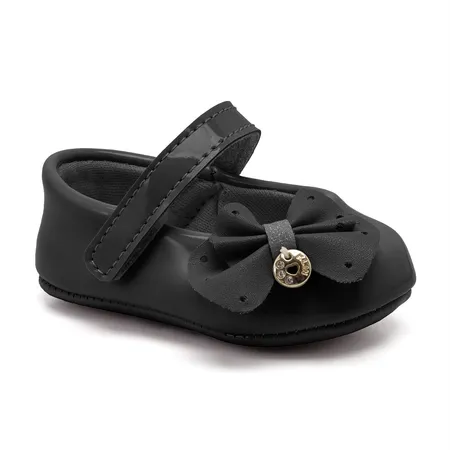 Sapatilha Para Bebê Klin Chantilly Laço Pingente
