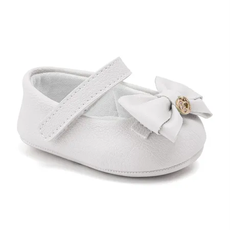 Sapatilha Para Bebê Laço Pingente Klin Chantilly