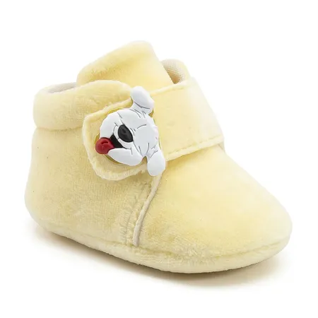 Sapatinho Bebê Bota Infantil Klin Baunilha