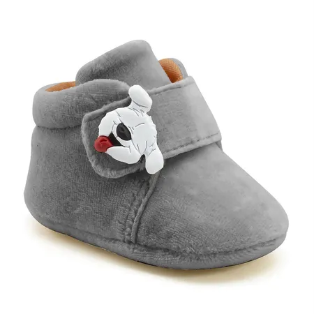 Sapatinho Bebê Bota Infantil Klin Baunilha