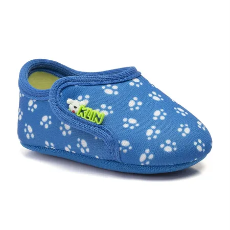 Tênis Infantil Klin Pipoca Recém Nascido Estampado Em Fita Aderente