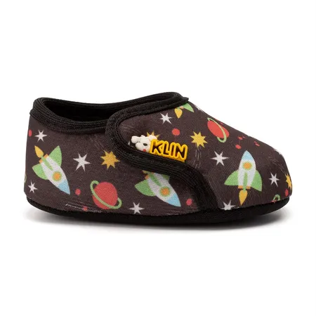 Tênis Infantil Klin Pipoca Recém Nascido Estampado Em Fita Aderente Tênis Infantil Klin Pipoca Recém Nascido Estampado Em Fita Aderente