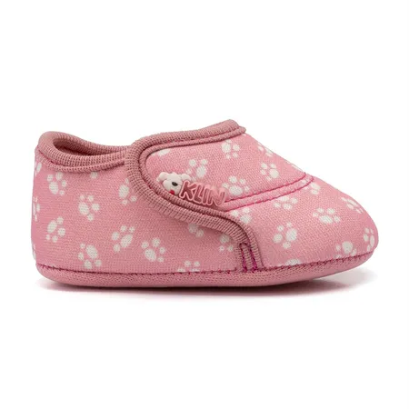 Tênis Infantil Klin Pipoca Recém Nascido Estampado Em Fita Aderente Tênis Infantil Klin Pipoca Recém Nascido Estampado Em Fita Aderente