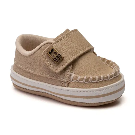 Sapatinho Para Bebê Klin Pipoca Estilo Mocassim