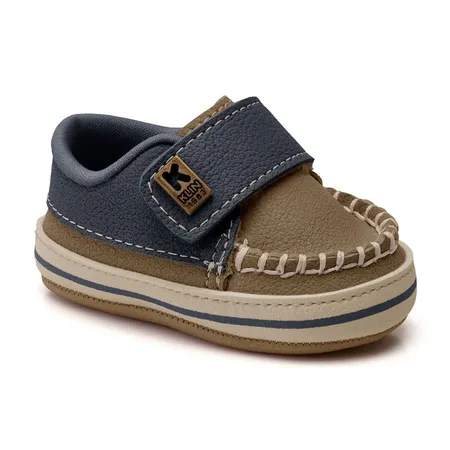 Sapatinho Para Bebê Klin Pipoca Estilo Mocassim