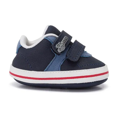 Sapato Infantil Klin Pipoca Detalhe De Patinha Em Fitas Aderentes Sapato Infantil Klin Pipoca Detalhe De Patinha Em Fitas Aderentes