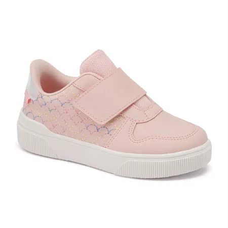 Tênis Infantil Klin Sky Fashion Estampa De Escamas Fechamento Em Fita Aderente