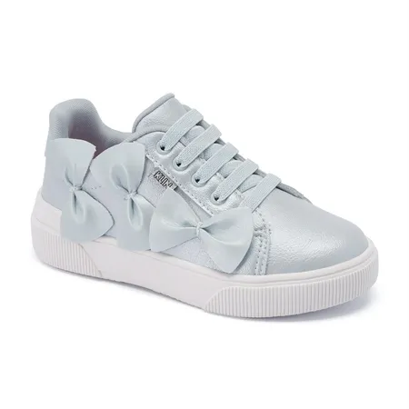 Tênis Infantil Feminino Casual Klin Sky Mini Laços