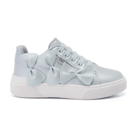 Tênis Infantil Feminino Casual Klin Sky Mini Laços Tênis Infantil Feminino Casual Klin Sky Mini Laços