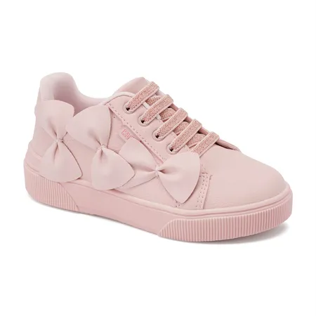 Tênis Infantil Feminino Casual Klin Sky Mini Laços