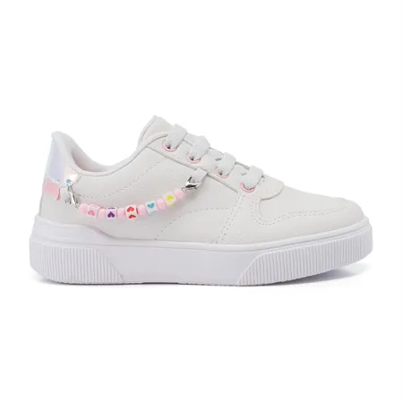 Tênis Infantil Feminino Com Miçangas Meninas Infantil Klin Sky Tênis Infantil Feminino Com Miçangas Meninas Infantil Klin Sky
