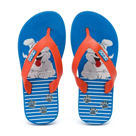 Chinelo Infantil Estampado Mascote Klin Acqua Kids
