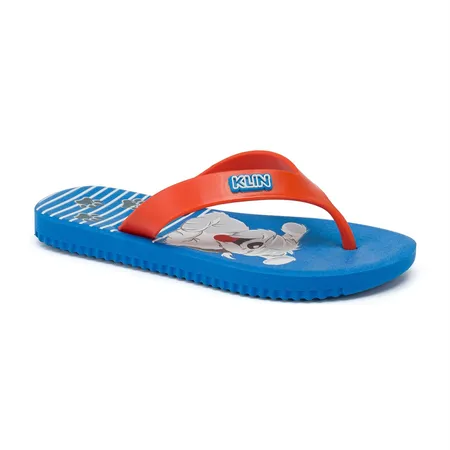 Chinelo Infantil Estampado Mascote Klin Acqua Kids