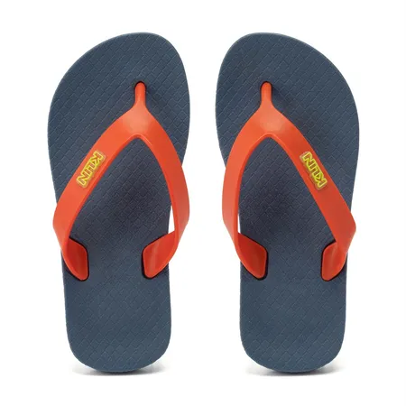 Chinelo De Dedo Infantil Klin Bicolor Acqua Kids