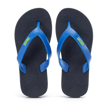 Chinelo De Dedo Infantil Klin Bicolor Acqua Kids