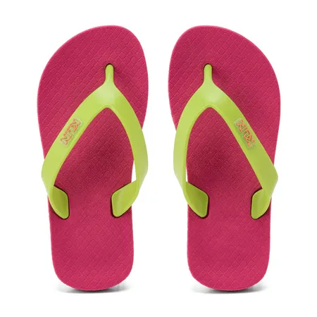 Chinelo De Dedo Infantil Klin Bicolor Acqua Kids