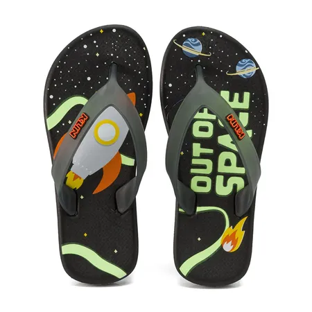 Chinelo De Dedo Infantil Klin Bicolor Acqua Kids