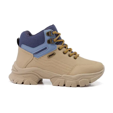 Bota Coturno Adventure Infantil Klin Kids Bicolor Bota Coturno Adventure Infantil Klin Kids Bicolor
