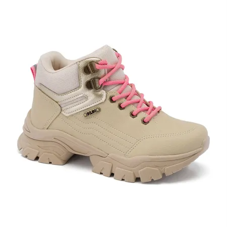 Bota Coturno Adventure Infantil Klin Kids Bicolor