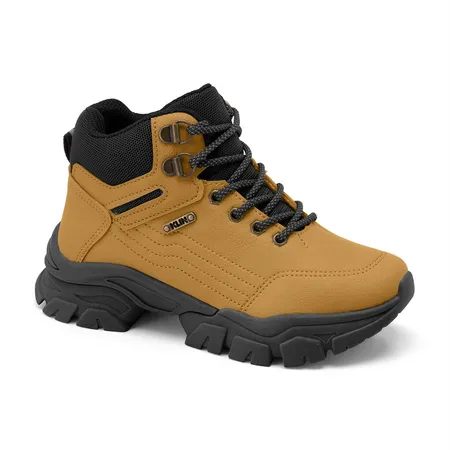 Bota Coturno Adventure Infantil Klin Kids Bicolor