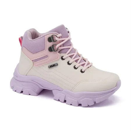 Bota Coturno Adventure Infantil Klin Kids Bicolor